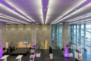Hunter Douglas ontwikkelt voor De Rotterdam uniek plafond